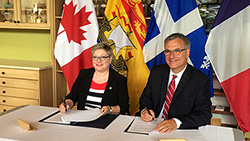 Le Nouveau-Brunswick et le Québec unissent leurs voix pour le français au Canada
