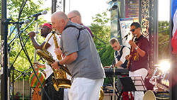 Prestation du groupe Ensemble AfroVibes lors du Franco Festival à Charlottetown
