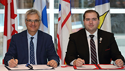 Un nouvel accord entre les gouvernements du Québec et de Terre-Neuve-et-Labrador
